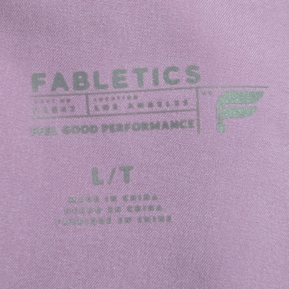 Fabletics Mens All Shift 5 Pocket Scrubs Jogger Pants Moonlight Mauve Large Tall - Picture 8 of 13